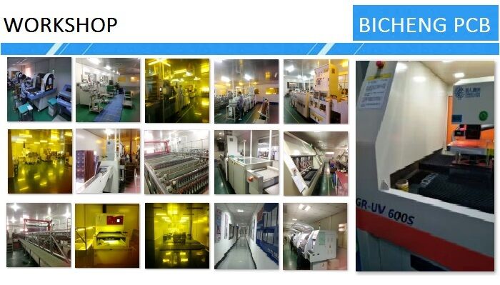 Bicheng Electronics Technology Co., Ltd ligne de production du fabricant