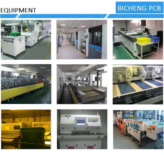 Bicheng Electronics Technology Co., Ltd ligne de production du fabricant