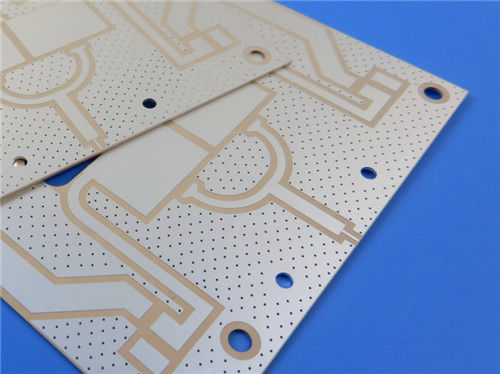 PCB à double face sur 20 mil RO3010 avec masque vert Blanc Légende Immersion Argent