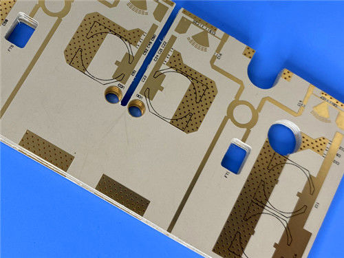 PCB à double face RT Duroïde 6035HTC 60mil écran de soie blanc immersion argent