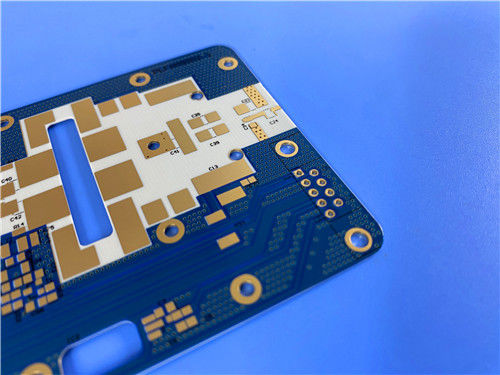 RF-60A PCB 2 couches 25 mil épaisseur noire écran de soie immersion or