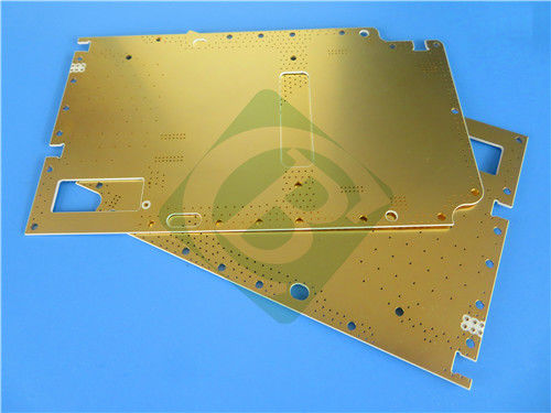 RO3210 PCB 2 couches, épaisseur 0,8 mm, finition or par immersion
