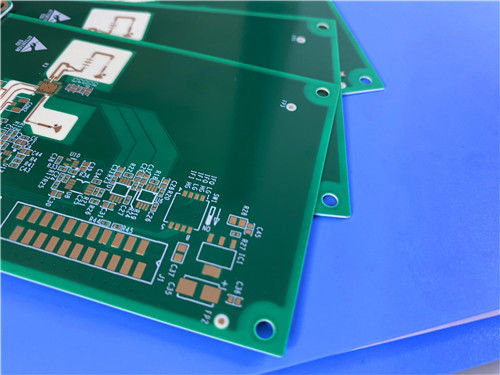 PCB hybride à 6 couches RO4350B + bandes aveugles à Tg élevé FR-4 (S1000-2M)