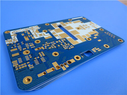 PCB RO4730G3 2 couches 20mil Épaisseur Vernis bleu Sérigraphie blanche