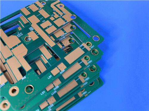 PCB hybride haute fréquence 4 couches sur RT duroid 5880 et FR-4