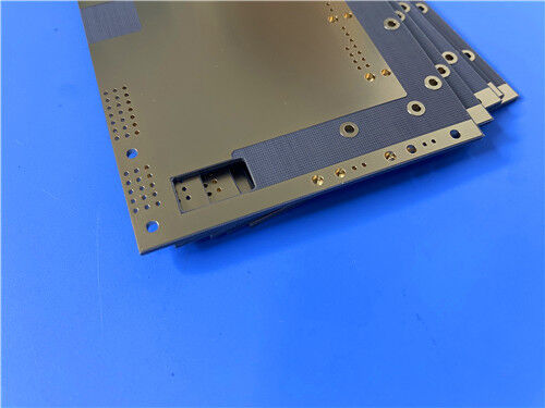 2 oz de cuivre F4BM255 PCB masque de soudure vert immersion finition dorée