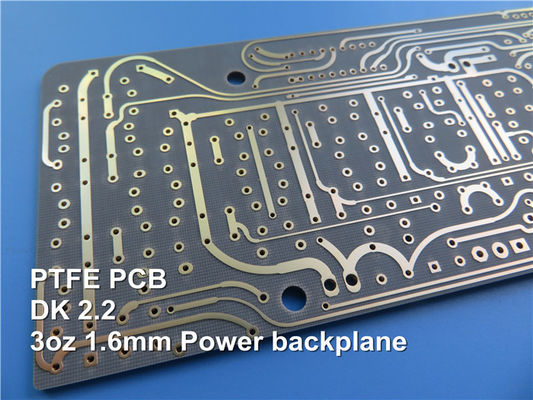 60mil F4BM220 High Frequency PCB Double Sided Immersion Gold Circuit