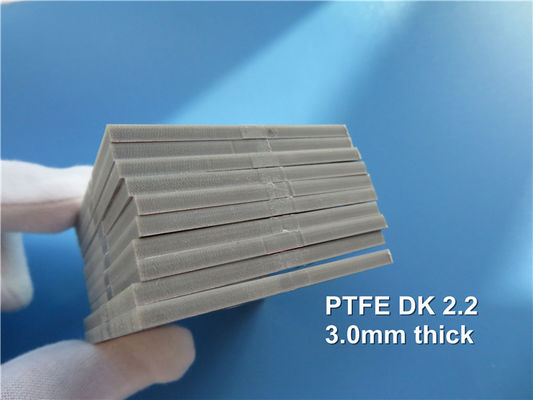 Carte PCB à haute fréquence de PTFE avec 0.5mm épais avec de l'or d'immersion
