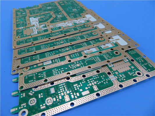 Rogers RO4534 carte de circuit imprimé à haute fréquence double couche 20 Mil 0,508 mm avec or immersion