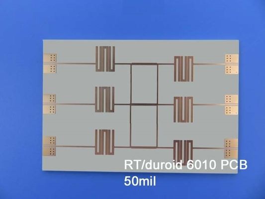 RT / Duroïde 6010.2LM 2 couches de carte de PCB pour la conception de circuits micro-ondes