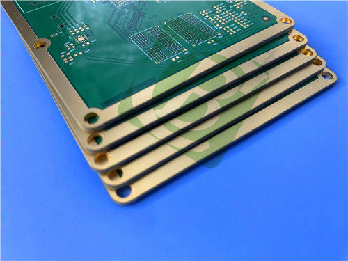 12-couche 370HR PCB 1,6 mm d'épaisseur ENIG Finition masque de soudure vert