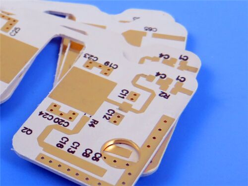 RO3003 PCB 2 couches, stratifié Rogers 10mil, placage argent / placage or