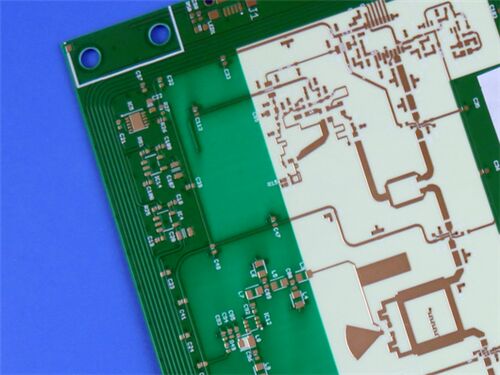 Circuit imprimé Rogers RO4533 0,8 mm, 2 couches, finition ENEPIG