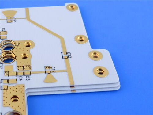 PCB Rogers RO4835 6.6mil 2 couches 20um Placage de Via Haute Fréquence