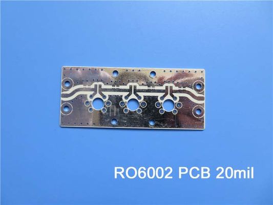 20mil Rogers 6002 PCB HASL PCB sans plomb UL 94-V0 Carte de circuit imprimé double face