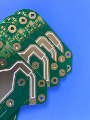 Panneau flexible blanc de carte PCB sur l'ANIMAL FAMILIER avec les protections de protubérance et l'or d'immersion pour l'imprimante