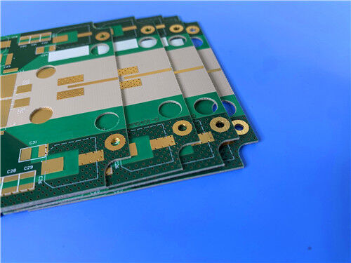 Circuit imprimé flexible multicouche (FPC) carte PCB de câble de 4 couches avec 0.25mm épais et or d'immersion pour le contre-jour d'affichage