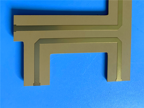 Carte PCB flexible à une seule couche établie sur le Polyimide avec le renfort FR-4 de 1.6mm et l'or d'immersion pour le tableau de bord