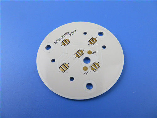 Carte PCB extérieure en aluminium de finition de carte PCB L'ENIG de noyau 5052 en métal pour l'éclairage de LED