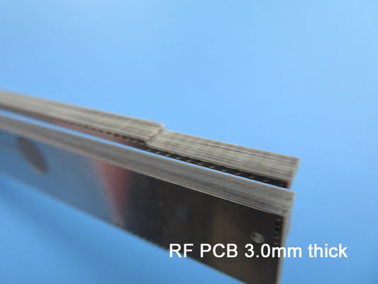 Carte PCB à haute fréquence de F4B établie sur le panneau de carte PCB de 3.0mm rf pour l'antenne de correction