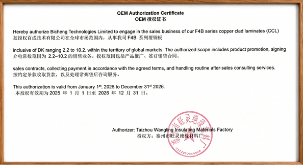 LA CHINE Bicheng Electronics Technology Co., Ltd certifications