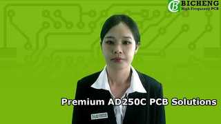 AD250C PCB 2 couches 20 mil argent par immersion